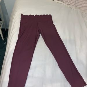 New Purple High waisted workout leggings